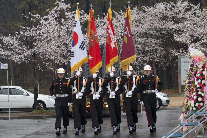 해병대 최초전투 군산.장항.이리지구 전승행사(4-20)