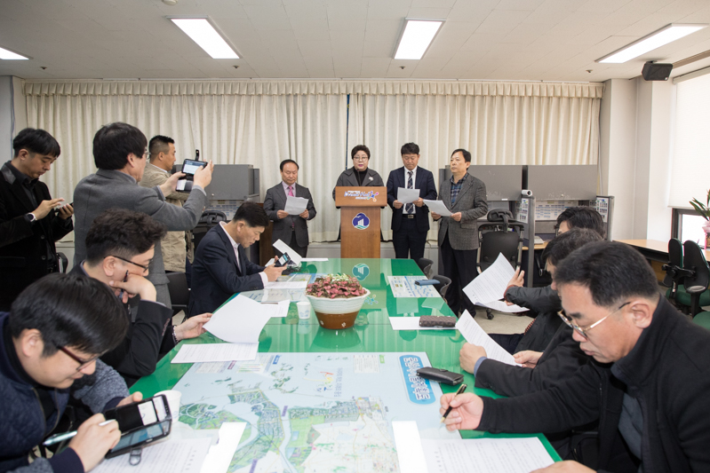 한국GM군산공장 노동자 사망관련 기자회견(03-26)