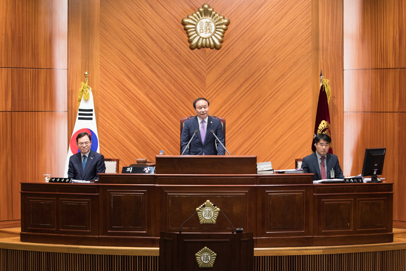 제210회 군산시의회 임시회 제2차 본회의 상임위원장 선거(07-04)