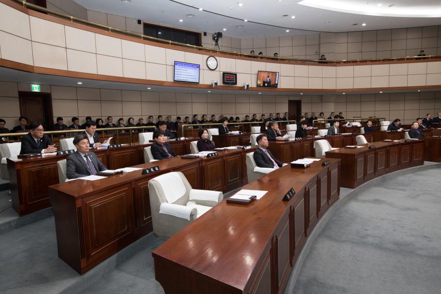 제215회 군산시의회 임시회 개회식(01-22)