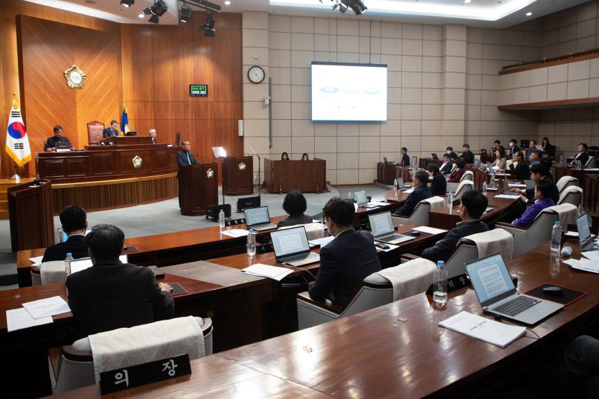 제273회 군산시의회 임시회 제1차 본회의(03-25)