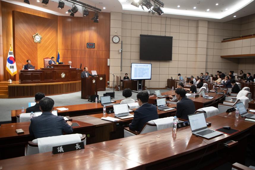 제276회 군산시의회 임시회 제2차 본회의(07-11)