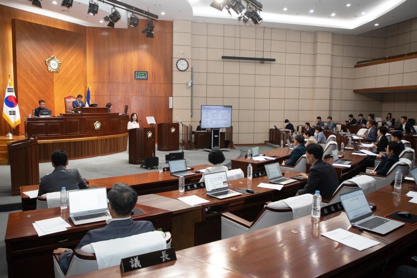 제277회 군산시의회 임시회 제1차 본회의(08-26)