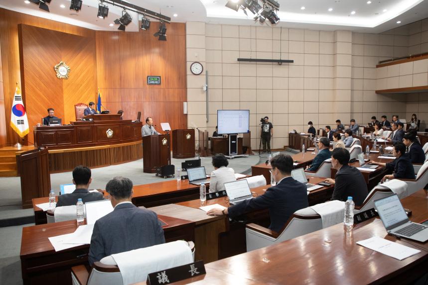 제277회 군산시의회 임시회 제1차 본회의(08-26)