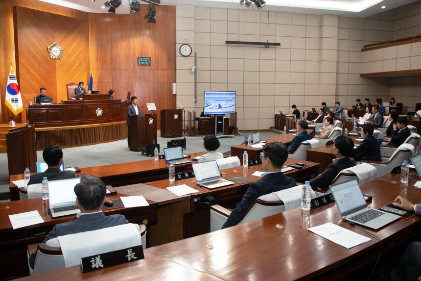 제277회 군산시의회 임시회 제1차 본회의(08-26)