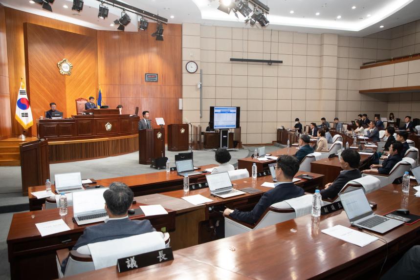제277회 군산시의회 임시회 제1차 본회의(08-26)