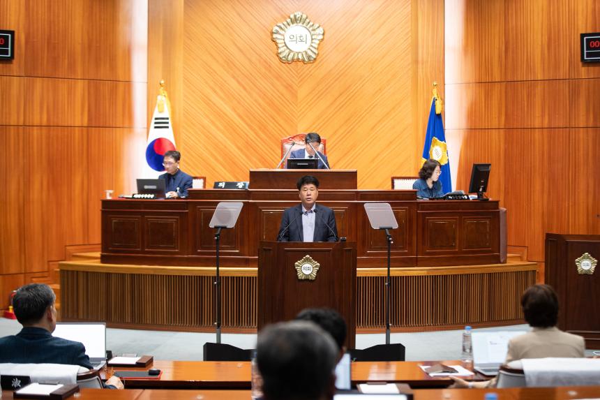 제277회 군산시의회 임시회 제1차 본회의(08-26)