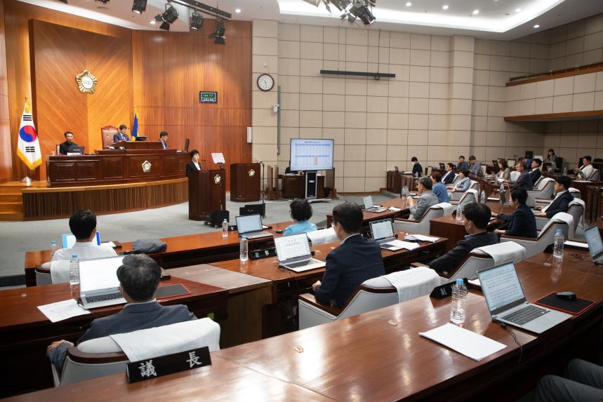 제277회 군산시의회 임시회 제2차 본회의(09-05)