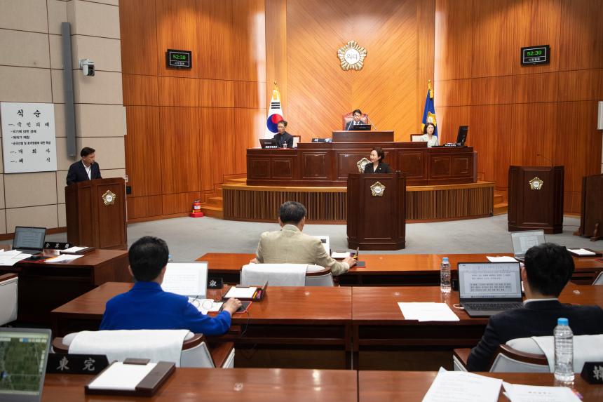 제278회 군산시의회 임시회 제1차 본회의(10-16)