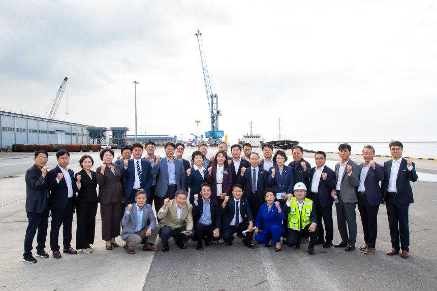 군산항 부두 현장방문(10-16)