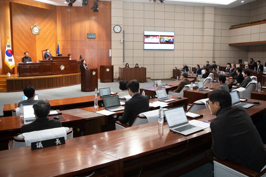 제280회 군산시의회 임시회 제1차 본회의(01-26)