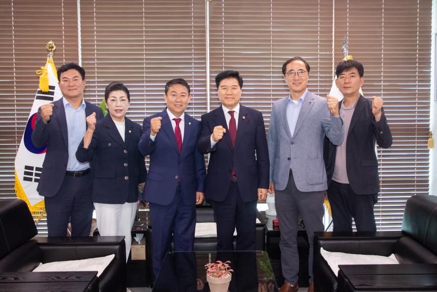후반기 의장단 기관방문(새만금 개발청)(07-02)