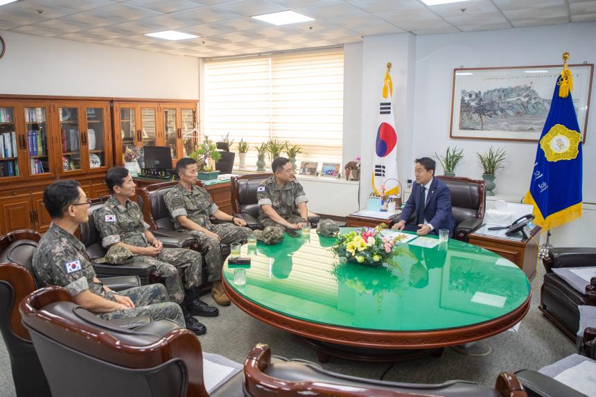 35사단 대대장 면담(07-03)