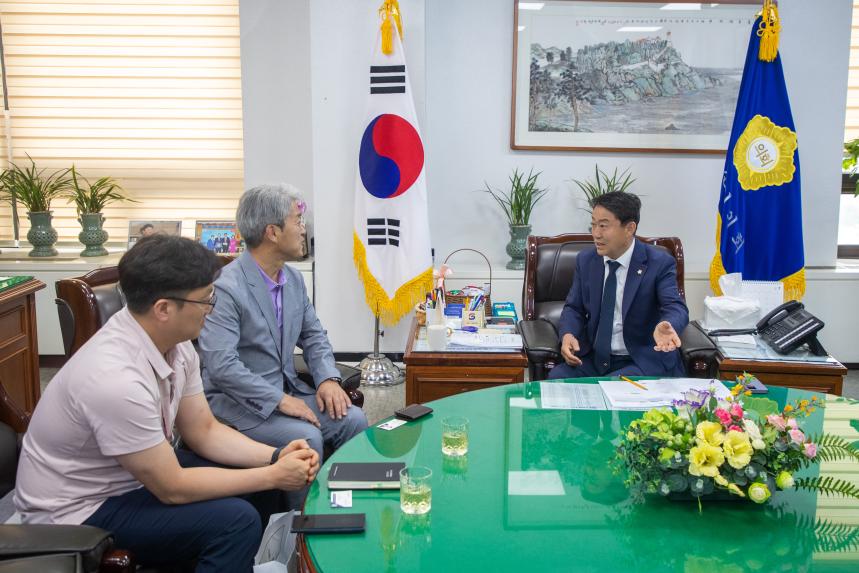 건강보험공단 군산 지사장 면담(07-04)