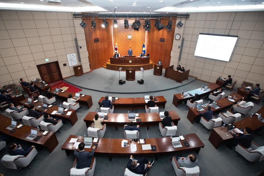 제266회 군산시의회 임시회 제1차 본회의(07-04)