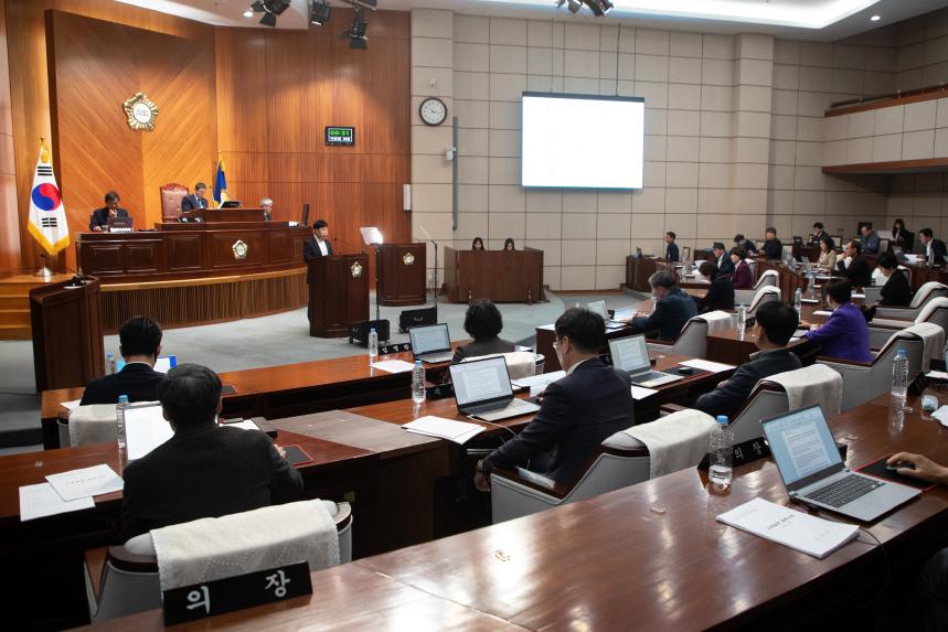 제273회 군산시의회 임시회 제1차 본회의(03-25)