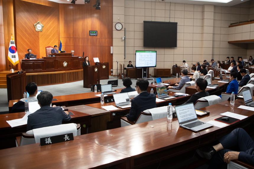 제276회 군산시의회 임시회 제1차 본회의(07-09)