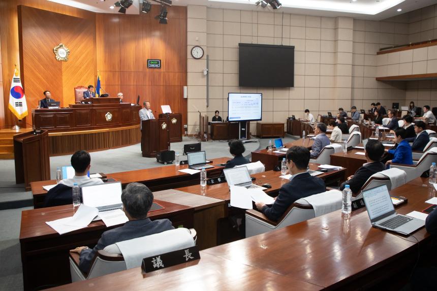 제276회 군산시의회 임시회 제1차 본회의(07-09)