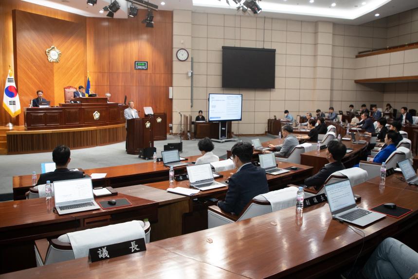 제276회 군산시의회 임시회 제2차 본회의(07-11)