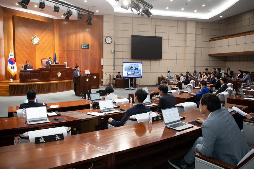 제276회 군산시의회 임시회 제2차 본회의(07-11)