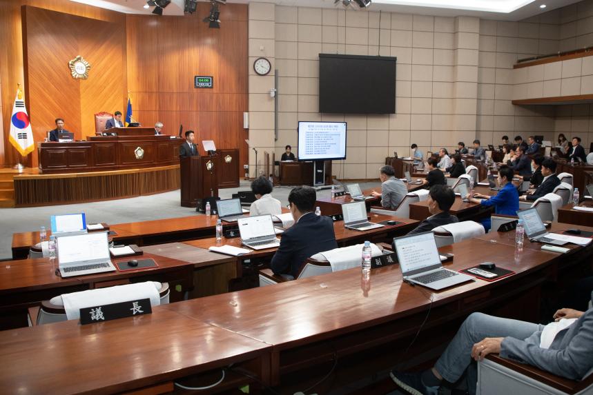 제276회 군산시의회 임시회 제2차 본회의(07-11)
