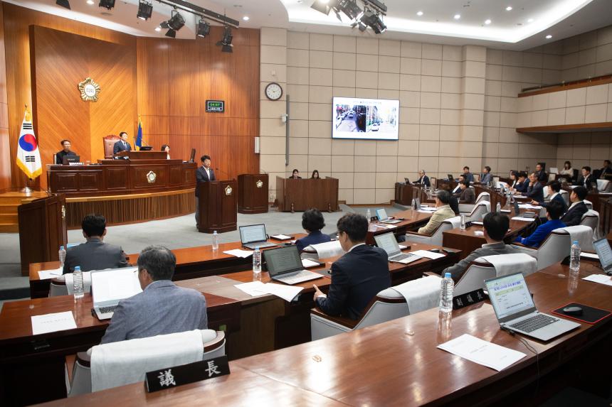 제278회 군산시의회 임시회 제1차 본회의(10-16)