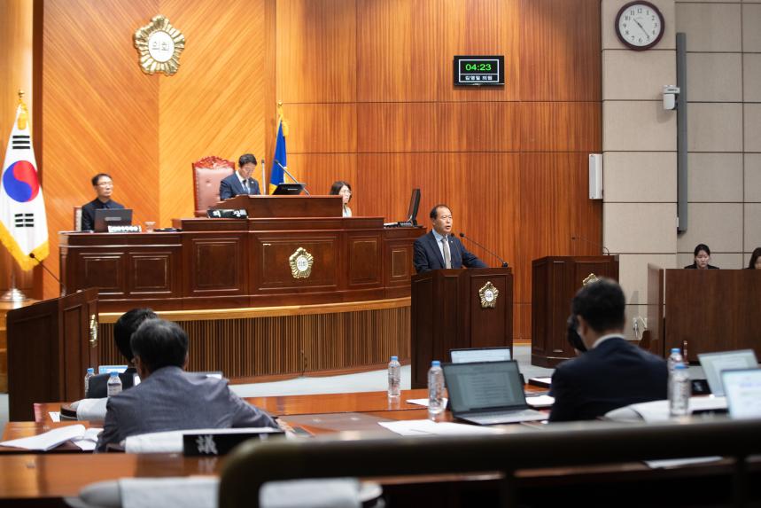 제278회 군산시의회 임시회 제1차 본회의(10-16)