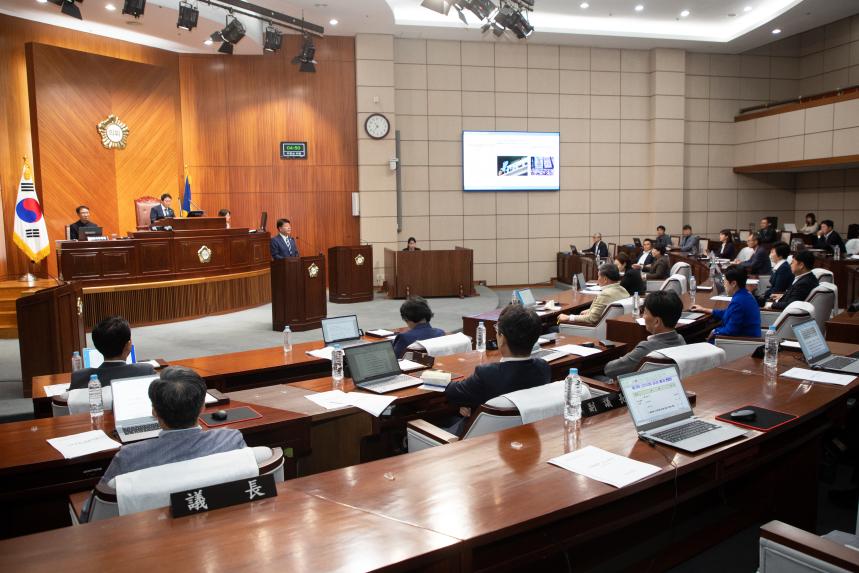 제278회 군산시의회 임시회 제1차 본회의(10-16)
