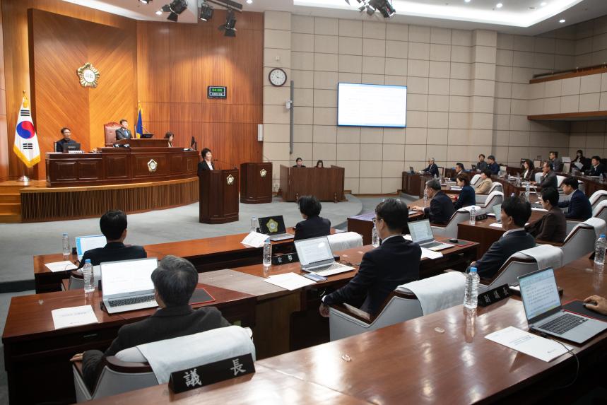 제279회 군산시의회 제2차 정례회 제2차 본회의(11-26)