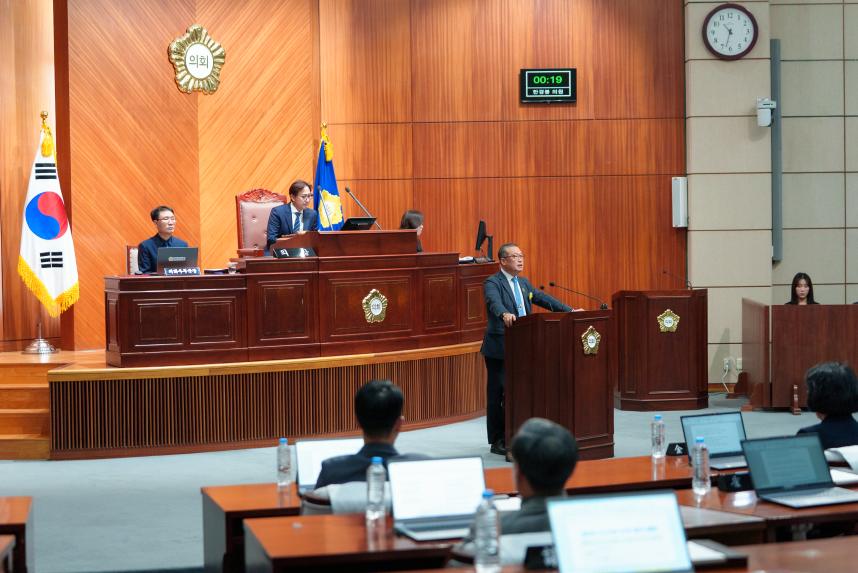 제282회 군산시의회 임시회 제1차 본회의(04-07)